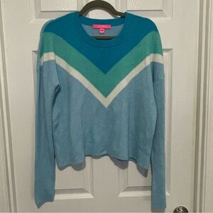 🌟4/$13🌟 Lilly Pulitzer Chevron Sweater *Flawed*